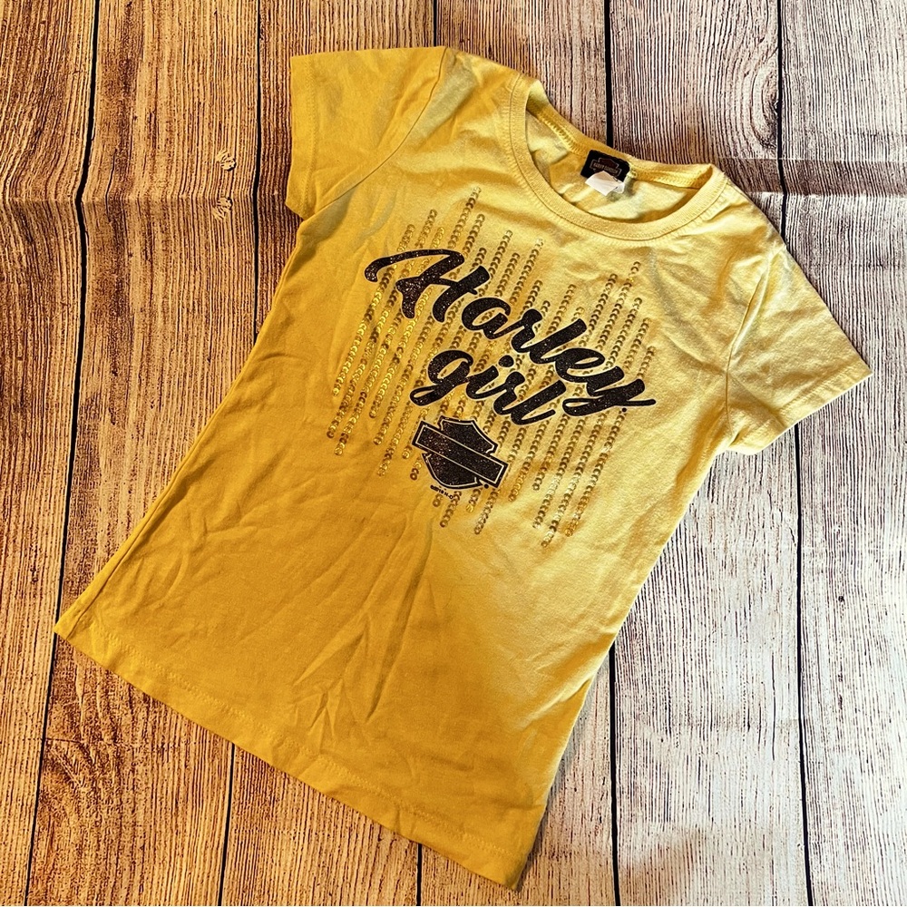 Girl’s Harley Davidson “Harley Girl” Tee size Small 6/6X